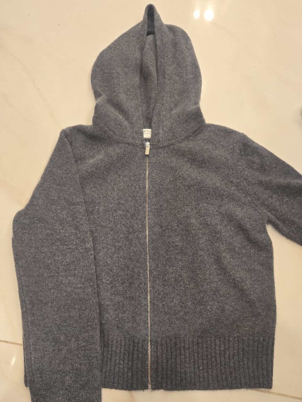Aritzia Cashmere Zip Hoodie